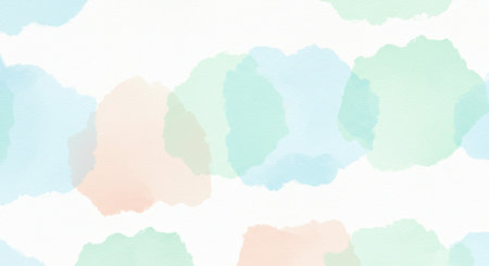 Abstract colorful watercolor for background. Soft color. Digital art painting.の写真素材