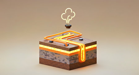 3d illustration of a slot machine