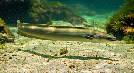 Common eel (Gymnothorax gymnothorax)