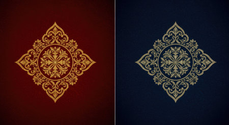 Vintage baroque ornament. Template frame design for greeting card, wedding invitation, book cover and so on.の写真素材