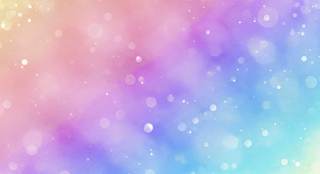 Abstract background with bokeh defocused lights and shadow, pastel colorsの写真素材