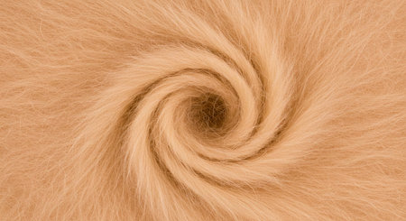 close-up of a spiral in the form of a petal