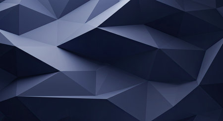 Abstract polygonal background. Triangular low poly style. 3d rendering