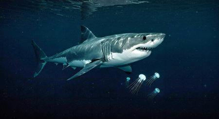 Great White Shark (Carcharodon carcharias)