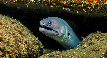 Moray eel (Gymnothorax moray)