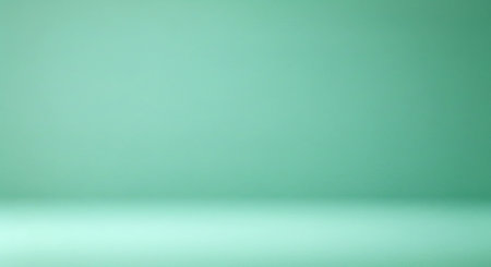 Empty Green Studio well use as background,business report,digital,website template.の写真素材