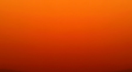 Beautiful sunset in the orange sky. Abstract nature background for design.の写真素材