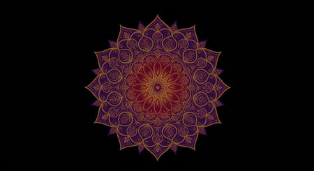 Mandala. Ethnic decorative elements. Hand drawn background. Islam, Arabic, Indian, ottoman motifs.