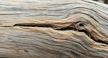 Abstract Pattern Background Weathered Grey Drift Wood Texture Close View of Natural Wood Grain Linesの写真素材