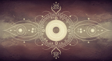 Soothing Watercolor Rhythms Illustrating Mental Wellness and Tranquil Visual Effects