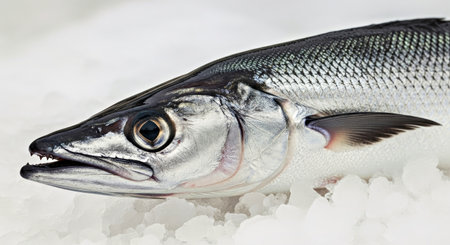 Fresh Pacific Saury Fish Iced Seafood Market Raw Culinary Ingredient