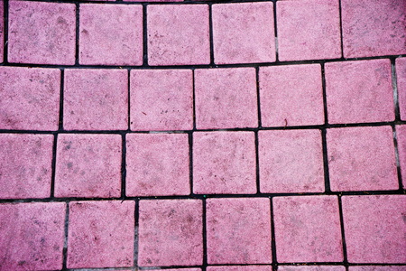 wall of red brick, background textureの写真素材