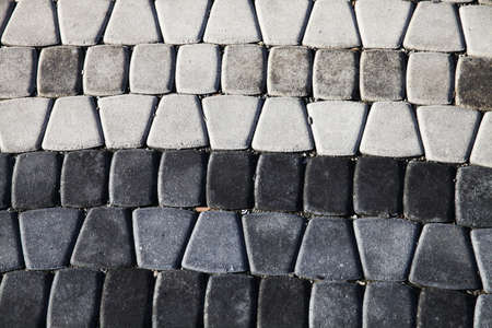 Abstract background of old cobblestone pavement