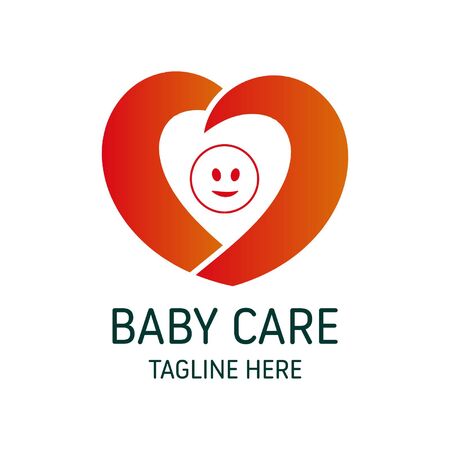 Baby care  template designのイラスト素材