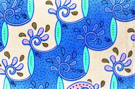 The beautiful of art Malaysian and Indonesian Batik Patternの写真素材
