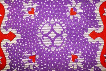 The beautiful of art Malaysian and Indonesian Batik Patternの写真素材
