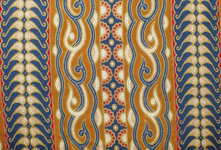 The beautiful of art Malaysian and Indonesian Batik Patternの写真素材
