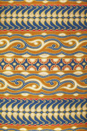 The beautiful of art Malaysian and Indonesian Batik Patternの写真素材