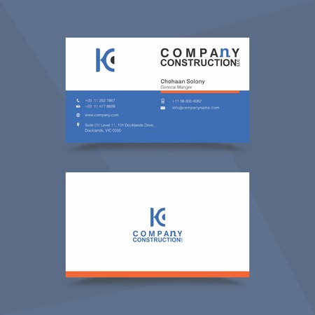 Modern Business Card Templateのイラスト素材