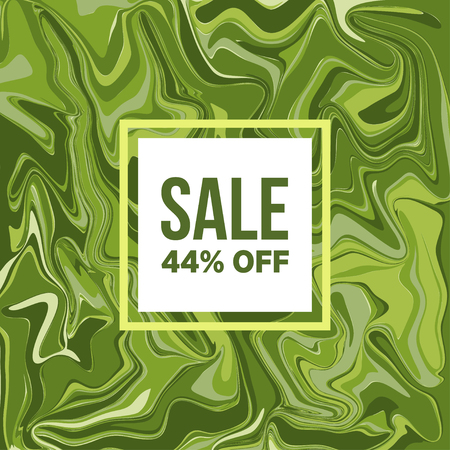 Sale Banner Marble on Backgroundのイラスト素材