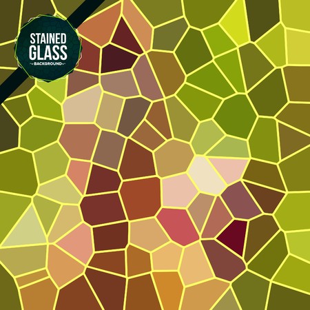 Multicolor Broken Stained Glass backgroundのイラスト素材