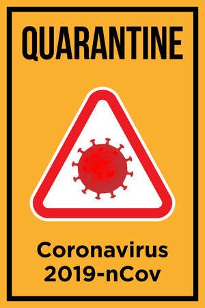 Prevention and Symptoms of Coronavirus Disease Design Templateのイラスト素材