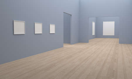 Art Gallery Frames Mockup