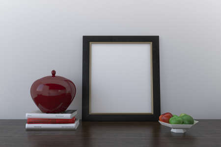Empty Photo Frame Mockup Design Mockup