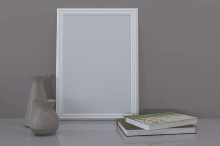 Empty Photo Frame Mockup Design Mockup