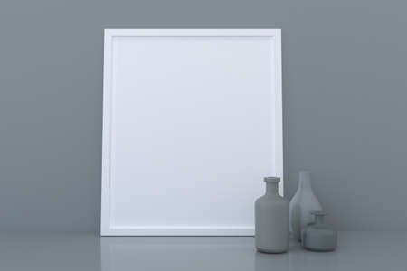 Empty Photo Frame Mockup Design Mockup