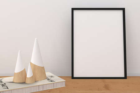 Empty Photo Frame Mockup Design Mockup