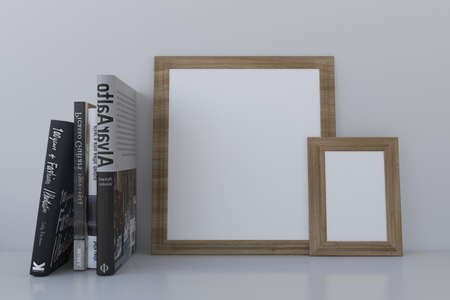 Empty Photo Frame Mockup Design Mockup