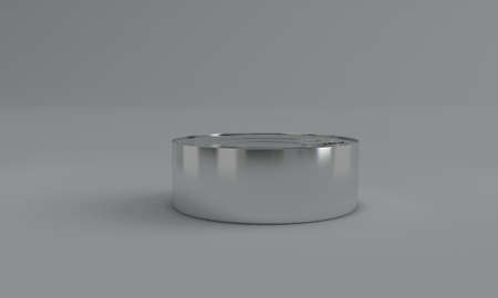 Metal Food Tin Packの写真素材