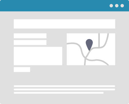 Website Prototype iconsのイラスト素材