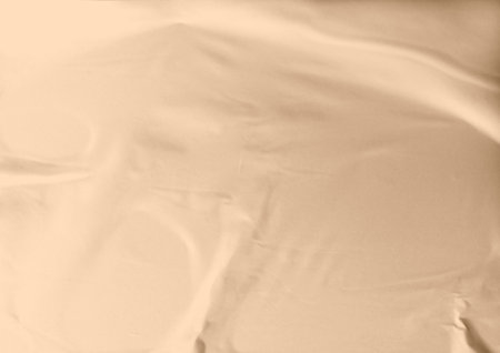 Brown Glue, Wrinkled and Crumpled Paper Textureの写真素材