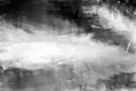 Black and white, greyscale, monochrome, Hand painted Watercolor Backgroundsの写真素材
