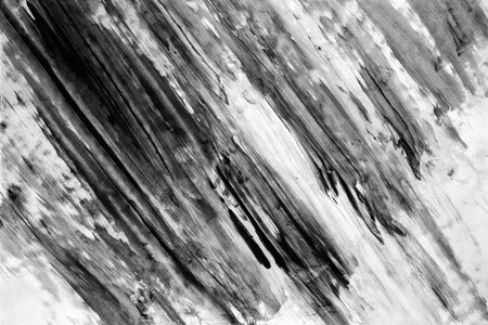 Black and white, greyscale, monochrome, Hand painted Watercolor Backgroundsの写真素材