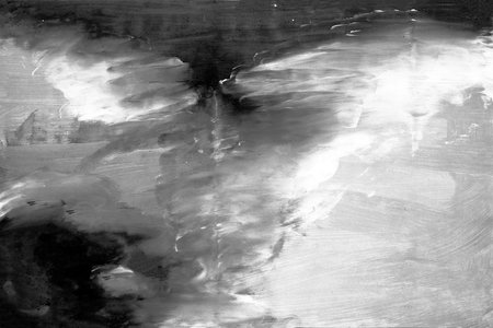 Black and white, greyscale, monochrome, Hand painted Watercolor Backgroundsの写真素材