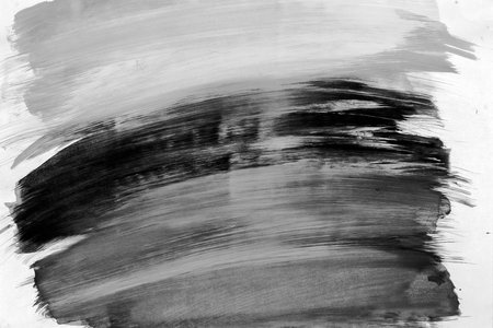 Black and white, greyscale, monochrome, Hand painted Watercolor Backgroundsの写真素材