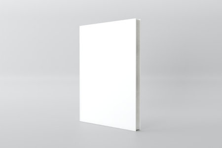 Book Cover Mockup 3d Rendering Illustrationの写真素材