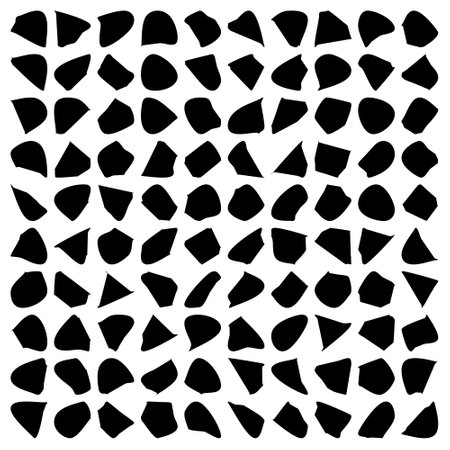Abstract contemporary aesthetic liquid shapes, organic shapes, random blobs, Fluid Liquid Shape V1 100 SET 1のイラスト素材