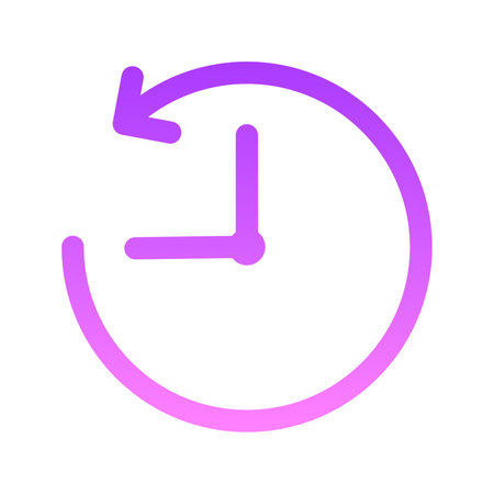Timeout Glyph Icon pictogram symbol visual illustration