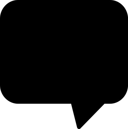 chat 19 Glyph Icon pictogram symbol visual illustrationのイラスト素材