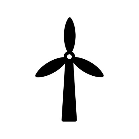 Windmill II Glyph Iconのイラスト素材
