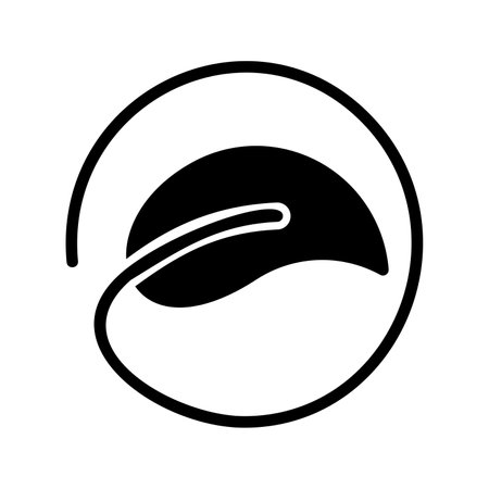 Green Energy Glyph Icon pictogram symbol visual illustrationのイラスト素材