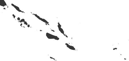 Solomon Islands Map Flat Icon pictogram symbol visual illustrationのイラスト素材