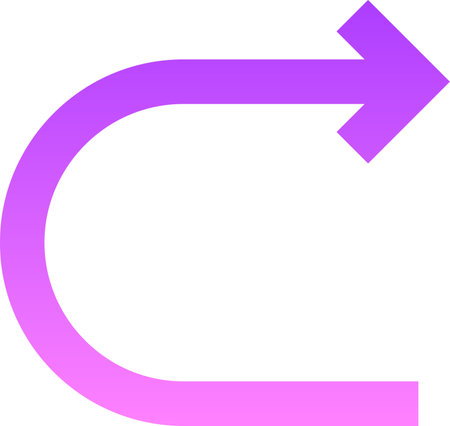 Direction Arrow UI Sign Designのイラスト素材