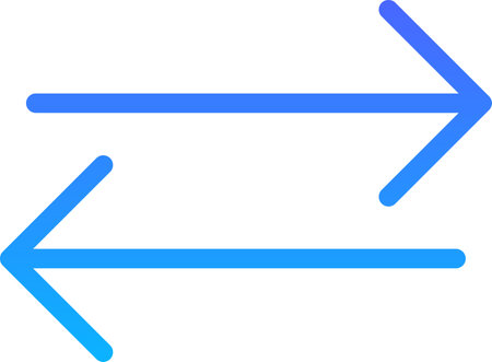 Direction Arrow UI Sign Designのイラスト素材