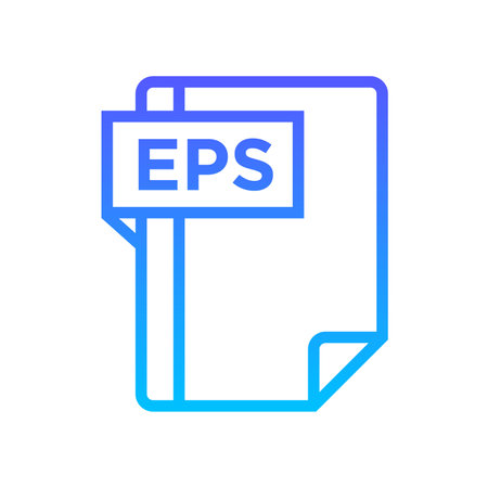 EPS Line Gradient Icon pictogram symbol visual illustrationのイラスト素材