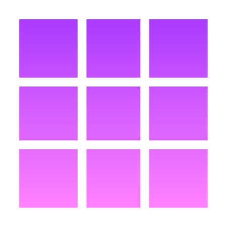 Layout 19 Glyph Gradient Icon pictogram symbol visual illustrationのイラスト素材